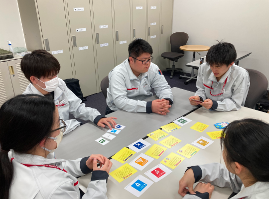 カードゲームイベントの様子