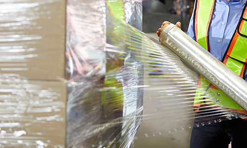 包装材の見直し（輸送用梱包材）